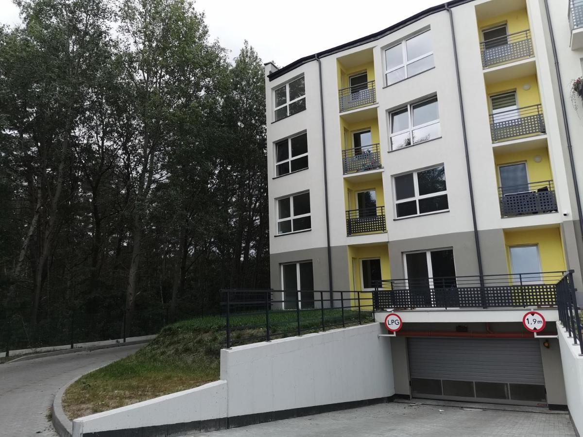 Ferienwohnung Sloneczny Apartament Przy Ul. Grunwaldzkiej. Swinemünde Exterior foto